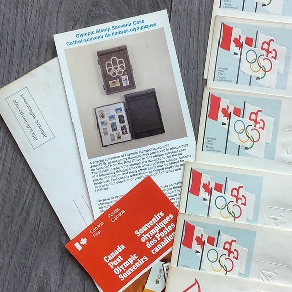 76 Montreal Olympics Team Sports Stamps, 21st Olympic Games, Souvenir, Ephemera - Picture 5 of 7